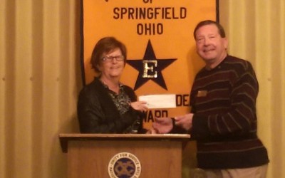 Faith McDonald from CCDJ&FS Receives $500 Donation from our Foundation