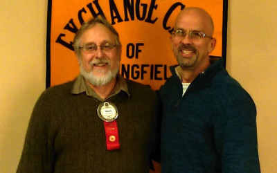 First Christian Church, Sr. Minister Craig Grammer, Visits Exchange