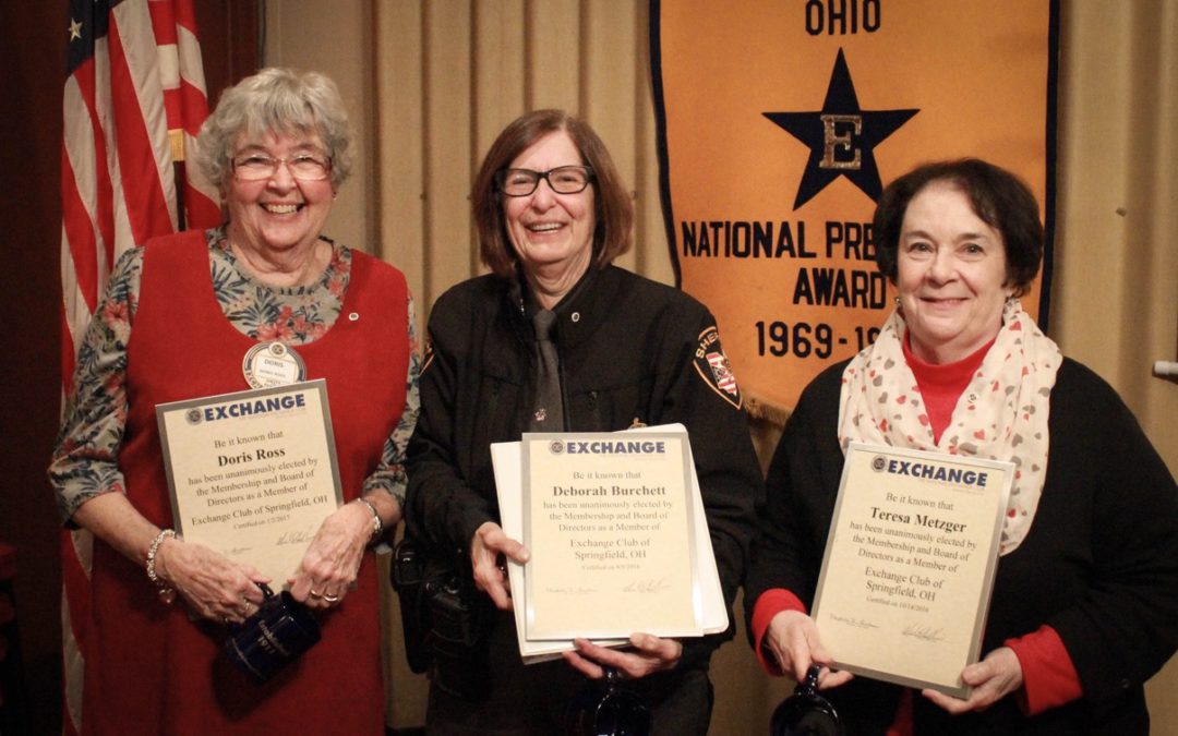 Springfield Exchange Inducts Three New Members