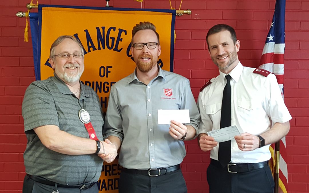 Salvation Army visits Exchange