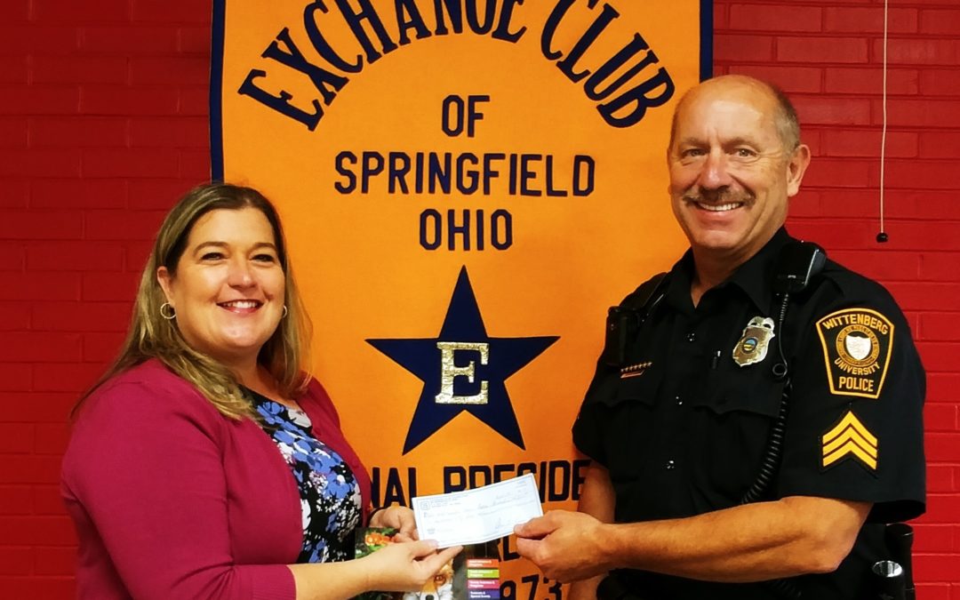 Exchange Donates $250 to CC National Trail and Parks Dept