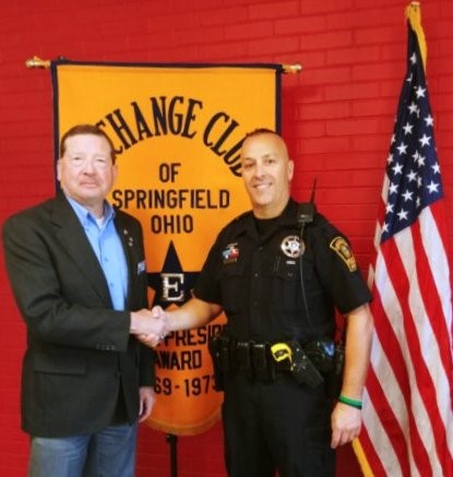 Exchange Welcomes Springfield Police Division Officer Tom Selnar