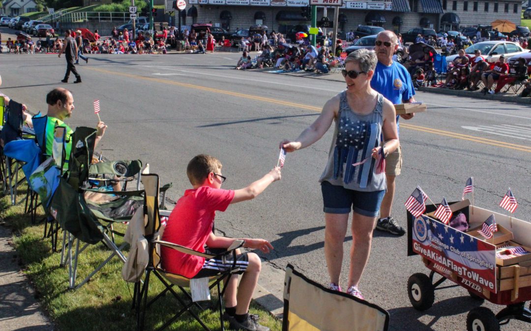 Memorial Day Parade 2018 – Exchangites Give A Kid A Flag To Wave Project