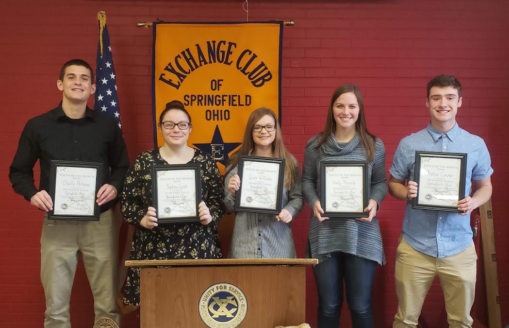 Exchange honors Five more high school seniors