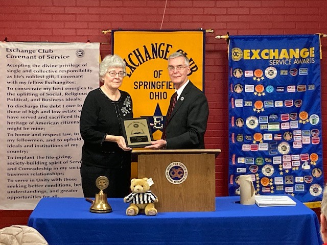 Exchange Honors Patti Ark with the 2022 Book of Golden Deeds Award