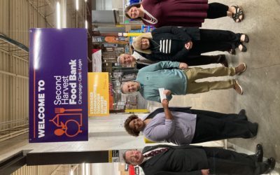 Exchange visits Second Harvest Food Bank