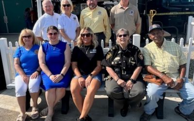 Matthew Yates Memorial Bench Dedication at the Clark County Fairgrounds