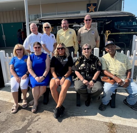 Matthew Yates Memorial Bench Dedication at the Clark County Fairgrounds