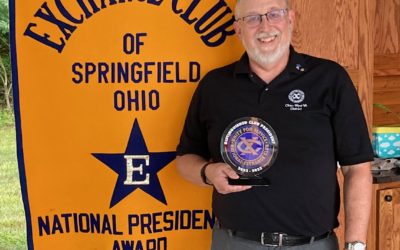 Exchange President Earns National Exchange Award