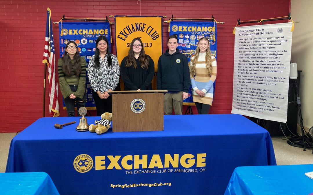 Exchange Welcomes Five High School Youths of the Month
