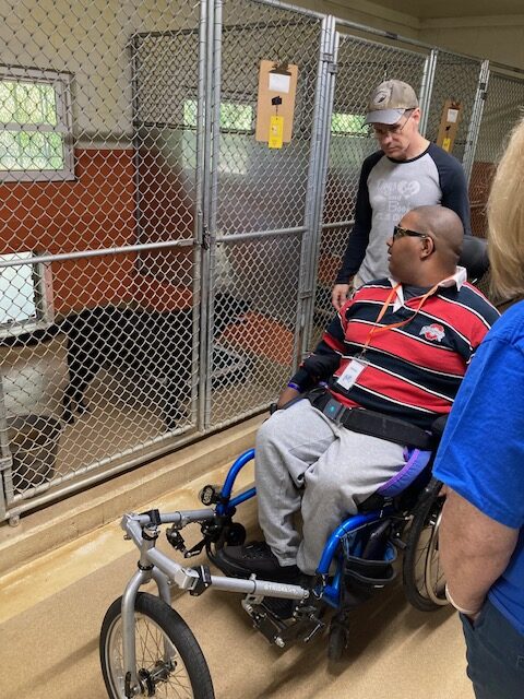 Springfield Exchange Club visits Animal Welfare League with the Tigers Exchange Club