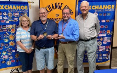 District President Sullivan Receives Home Club Patch