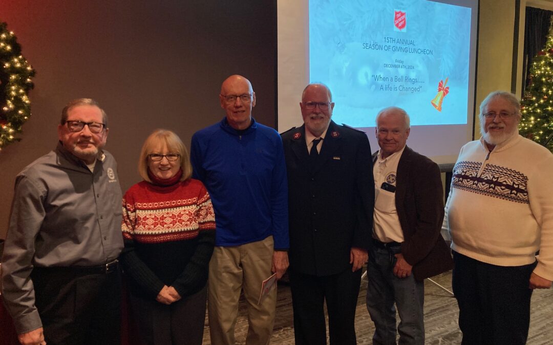 Exchange Attends Salvation Army’s15th Annual Season of Giving Event