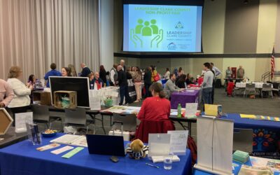 Exchange at the Leadership Academy Non-Profit Fair