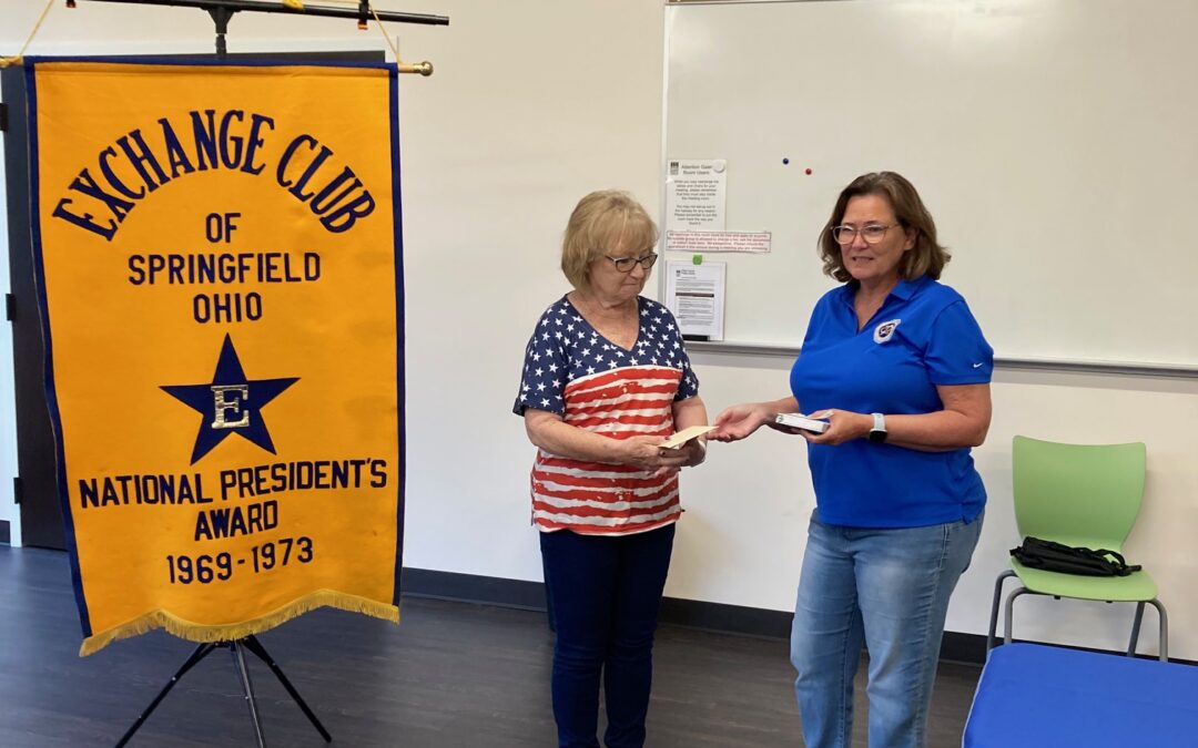 Club Secretary Bev Sewell Retires after 12 years in Office