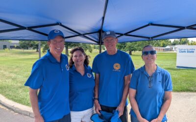 Exchange Staffs Booth at Cameron’s Cruise-Saders Partners in Prevention Fundraiser Car Show