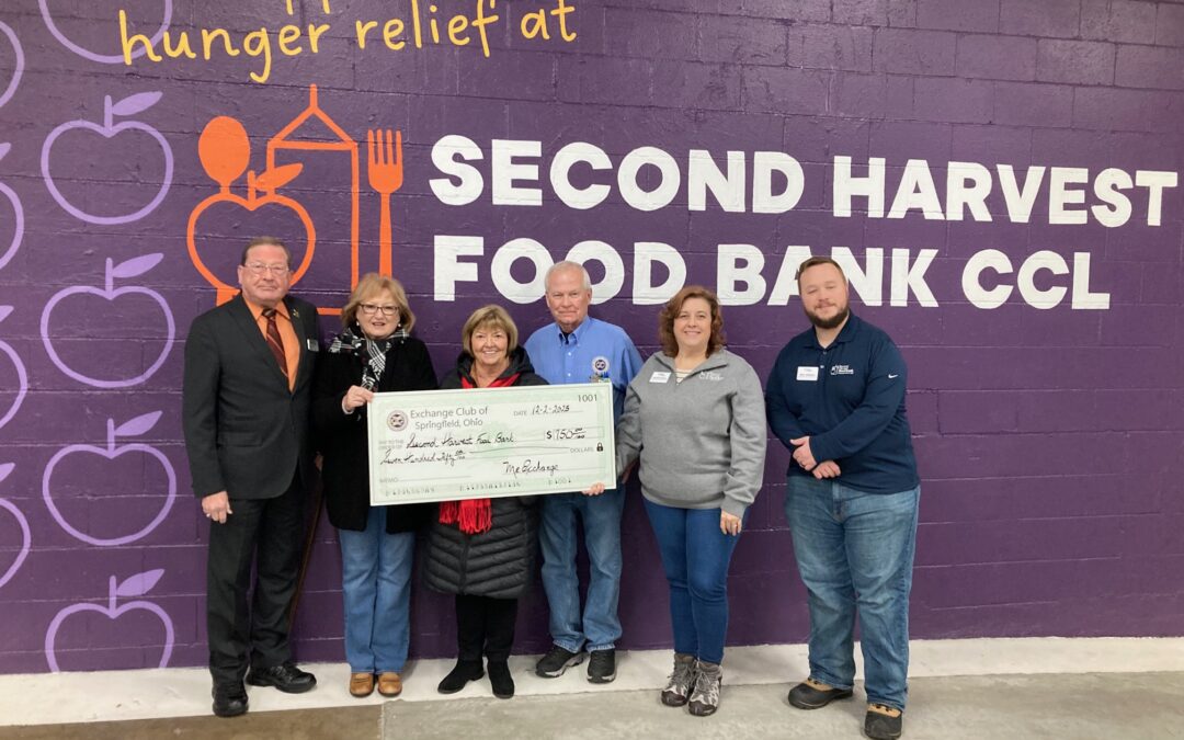 Exchange Visits Second Harvest Foodbank on Giving Tuesday 2025