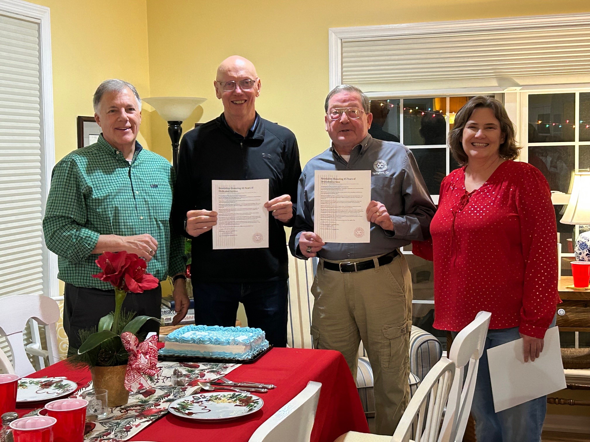 Exchange Honors Lynam and Sewell