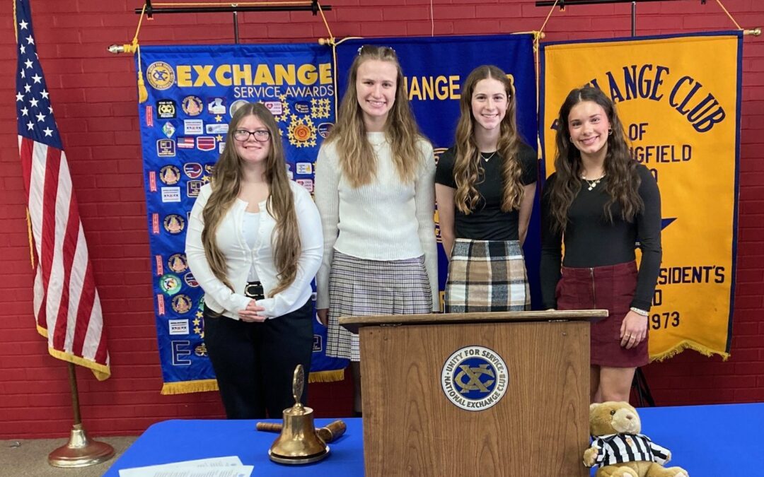 Exchange Welcomes Students of the Month!