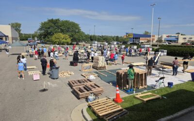 Exchange Builds Beds for Kids!